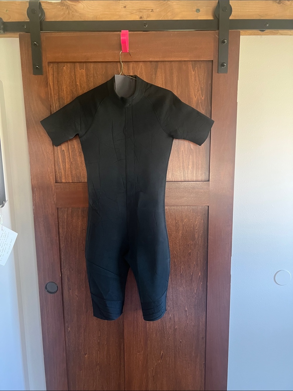 Black men’s wet suit